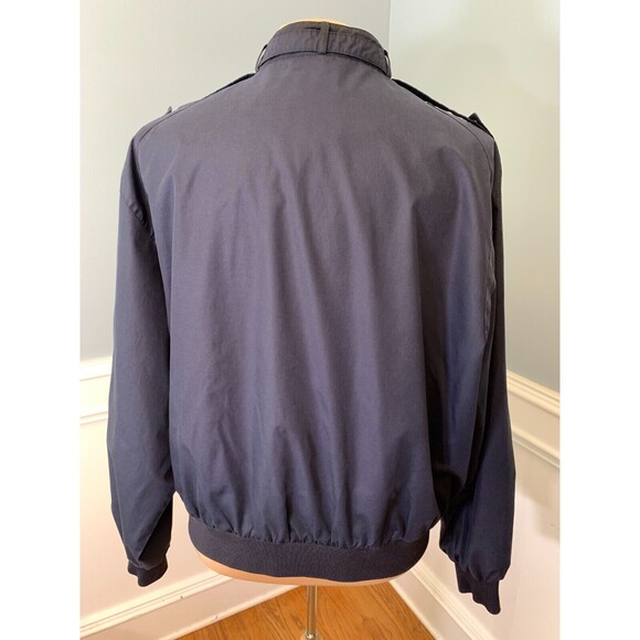 Vintage Members Only Jacket Mens XL Classic‎ Blue 90s Iconic Racer Bomber - Picture 3 of 9